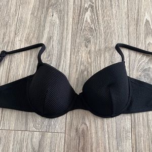 Black bikini top H&M 34D
